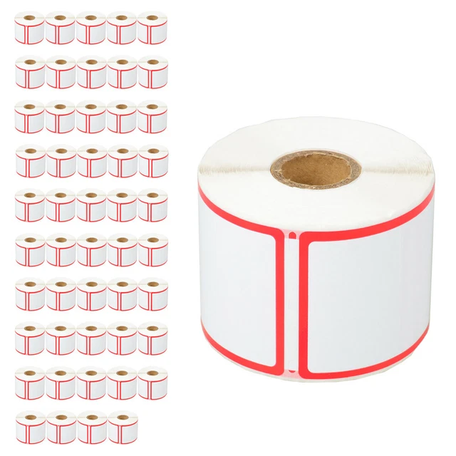 50Rolls Framed Direct Thermal Labels 2-5/16" x 4" for DYMO 30344 Labelwriter 450