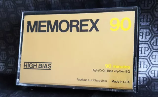 ■ !!! # MEMOREX High Bias C-90 Chrome Type II/Made in U.S.A./Sehr guter Zustand.