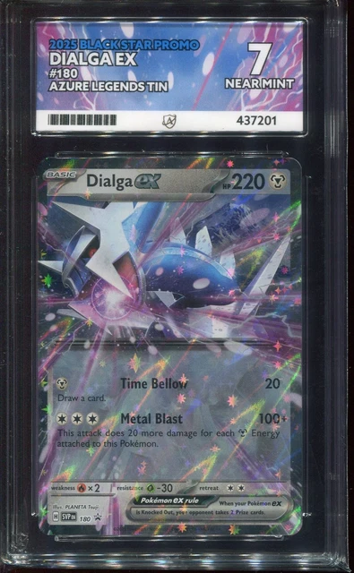 Pokémon Dialga Ex 180 – Carta Singola Olografica Promo Scarlatto E Violetto