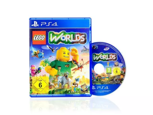 Playstation 4 Spiel LEGO WORLDS Action-Adventure PS4 Zustand: gut