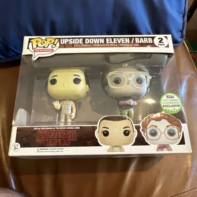 Millie Bobby Brown & Shannon Purser Signed Stranger Things Eleven & Barb  Funko Pop! Vinyl Figure Inscribed 011, Dead, & Barb (PSA Hologram)