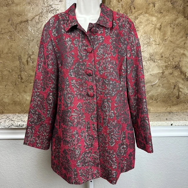 Chicos jacquard deals jacket