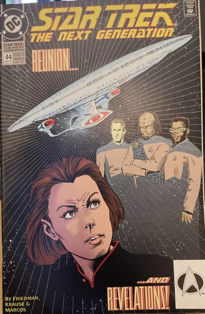 Star Trek: The Next Generation Comic Book #44 DC Comics 1993 Unread (box4)