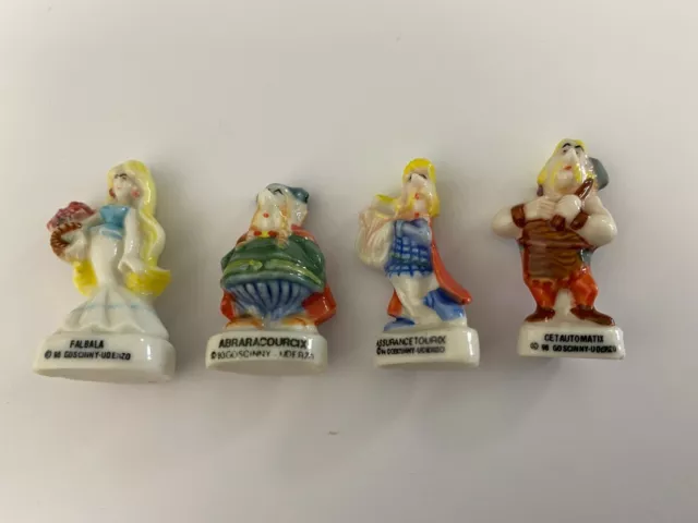 LOT DE 4 Fèves Galette Des Rois Disney Animaux Rare Collector