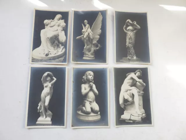 Lot de 48 CP  repro de  peintures et scultures  des musées ....... à voir