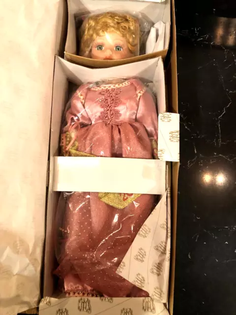 Heritage Signature Collection -  2000 Millennium Porcelain Doll - Crystal - Pink