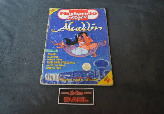 Magazine Jeux Vidéos Nintendo Player n°16 - Aladdin Zombies Yoshi's Safari