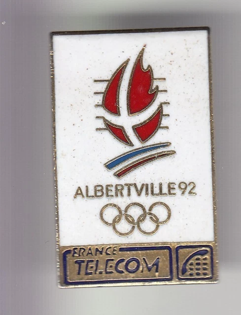 RARE PINS PIN'S .. OLYMPIQUE OLYMPIC ALBERTVILLE 1992 SNCF TGV TRAIN RAILWAYS~21