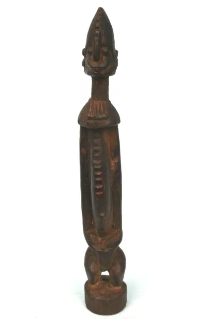 Arte Africano - Antico Feticcio Di Adorazione Dogon - Patina Croccante - 33 CMS