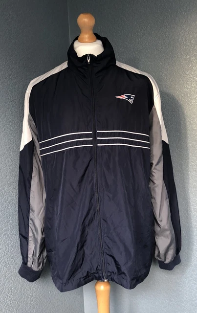 New England Patriots NFL American Football Training Jacket Adults Men’s Size XL
