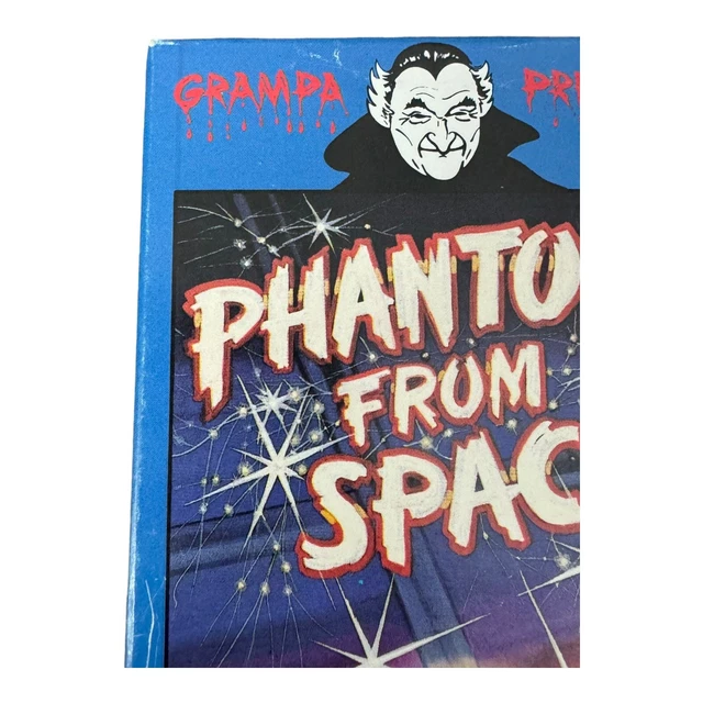 PHANTOM FROM SPACE by Ted Cooper Grampa Presents VHS Tape BLACK
