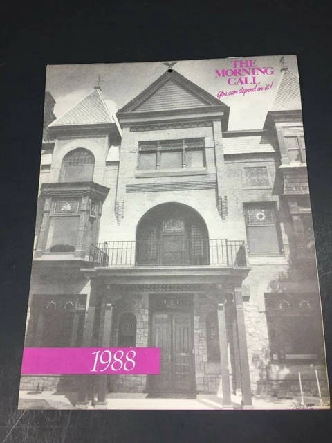 Vintage 1988 Allentown PA Morning Call Calendar Lehigh Valley Greatest Newspaper