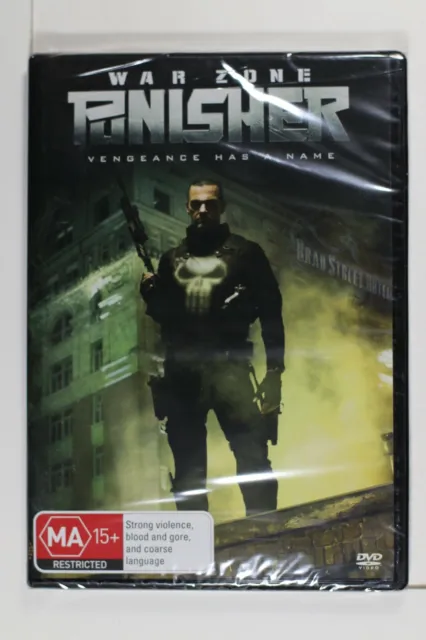 Punisher: War Zone - Ray Stevenson : Reg 4 DVD New Sealed - Vengeance Has A Name