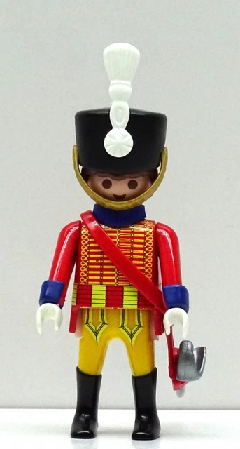 CAVALIER NOIR DE L'Apocalypse Playmobil Avec Cheval Enflammé Personnalisé RAR EUR 36,94 - FR