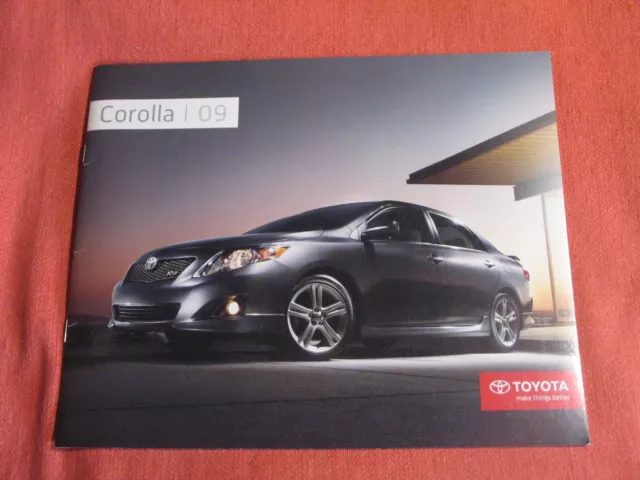 Toyota Corolla  brochure prospekt 2008 Canada market