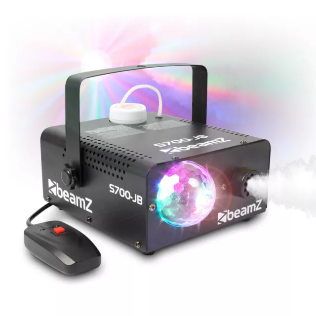 Remote Control 700W Fog Machine Party DJ Smoke Effect LED Light TTB4770 2