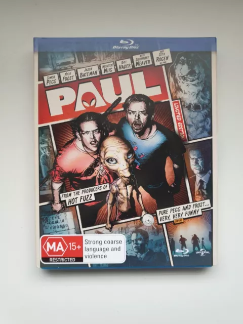PAUL BLU RAY 2011 RB Limited Edition Slipcover Slipcase Pegg
