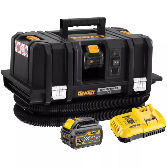 DEWALT DCV586MT2 FlexVolt XR Dust Extractor 54V 2 x 2.0Ah Li-ion