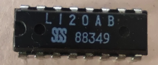 Thyristor De Contrôle De Phase SGS Italy L120AB - Modèle DIP16 - Neuf Sous Emballage