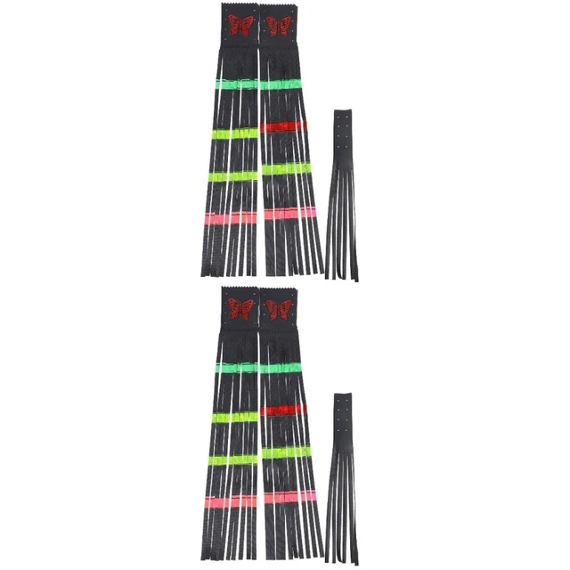 2 SETS MOTORCYCLE Fringe Handlebar Streamers for Bikes Tricycles £16.15