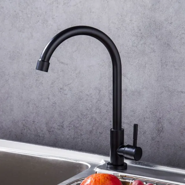 Küchenarmatur Luftreiniger Wasser Edelstahl 304 Einzeln Kaltes Wasser Küche