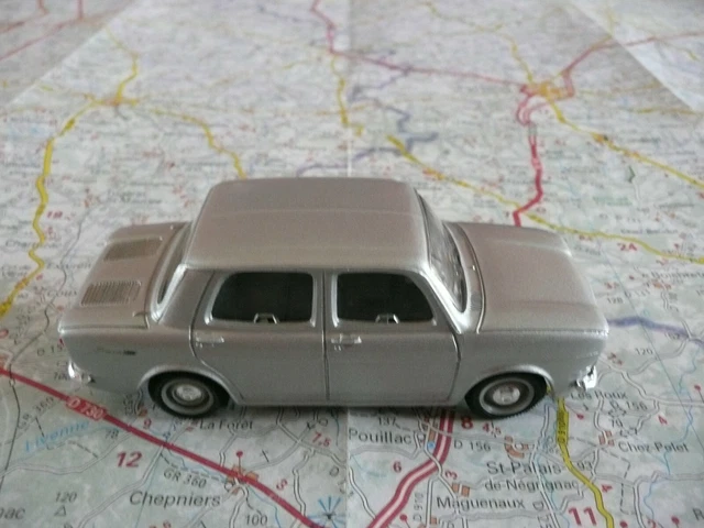 SIMCA 1000 1962 NOREV 1/43 Série Voitures Françaises