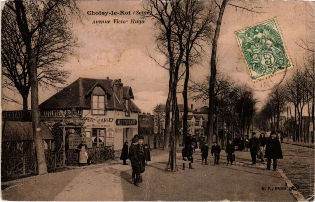 CPA AK Choisy le Roi Avenue Victor Hugo FRANCE (1282538)
