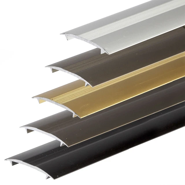 CARPET DOOR THRESHOLD trim aluminium floor bar ramp strip edge 1m 36mm