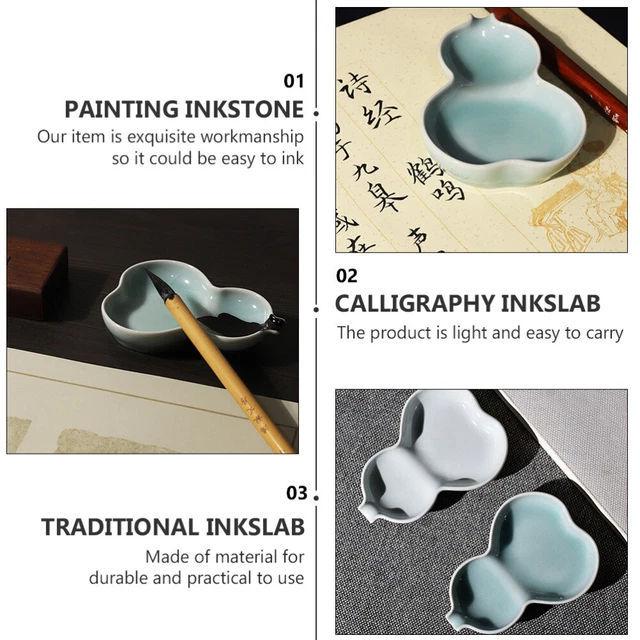 1 Pc Chinesische Tinten Ton Traditionellen Schreiben Zubehör 9