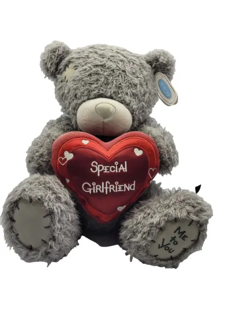 Carte blanch me to you SPECIAL GIRLFRIEND 12"Plush CUDDLY Soft Tatty Teddy +TAGS