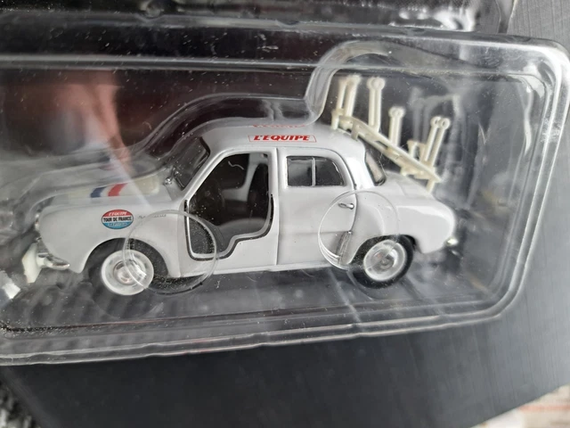 CIJ France 3.57 Renault Dauphine Pie Police - 1/43 - Rare