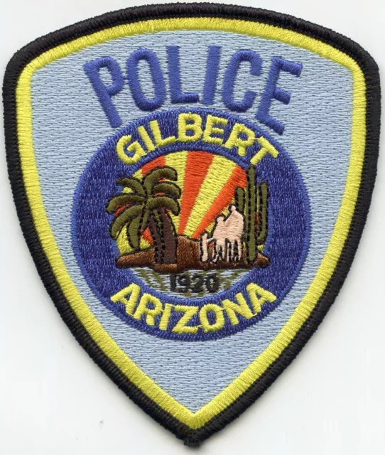 Gilbert Arizona Az Police Patch