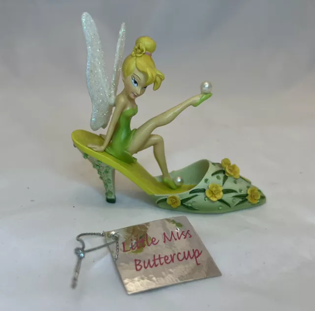Hamilton Collection Tink's Tinkerbell Garden of Style Shoe Little Miss Buttercup