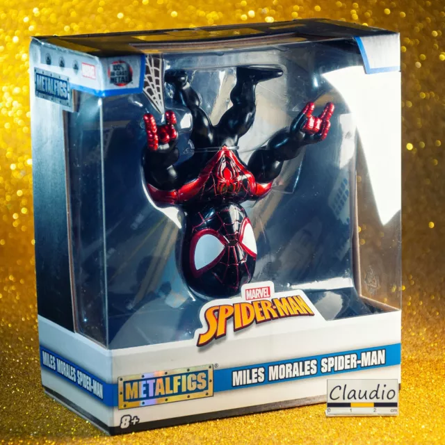 ⭐ Jada Toys Miles Morales Metalfigs Marvel Spiderman 100% diecast