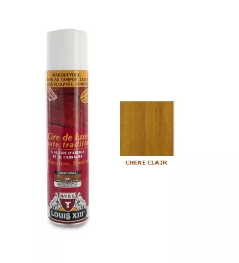 Cire Aerosol De Luxe Haute Tradition Chene Clair Avel