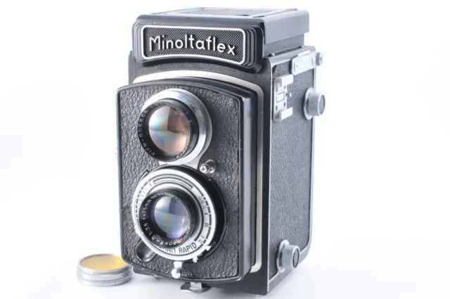 [EXC] MINOLTA Minoltaflex II 6x6 TLR Film Camera 75mm f/3.5 From Japan #J091
