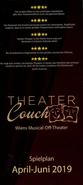 Musical Flyer: THEATERCOUCH - WIEN