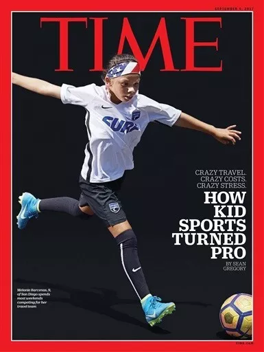 Time Magazine Sep 4, 2017 Vol 190 No 9 (Kids’ Sports) SEALED
