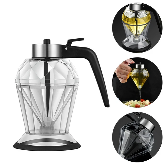 Set di dispenser per aceto e olio - (adeira) 4 bottiglie di vetro da
