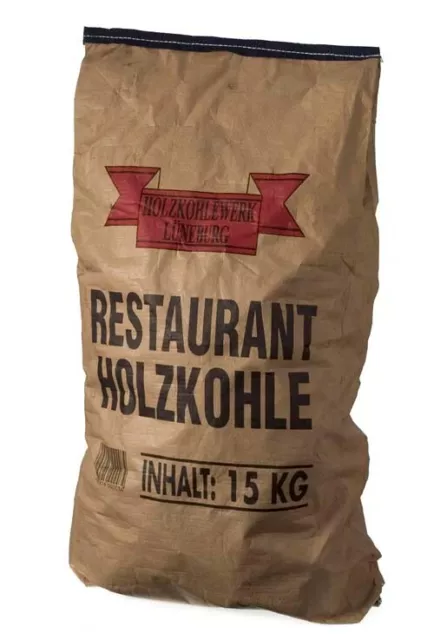 15kg Premium Restaurant Holzkohle Quebracho Blanco Steakhouse Kohle große Stücke