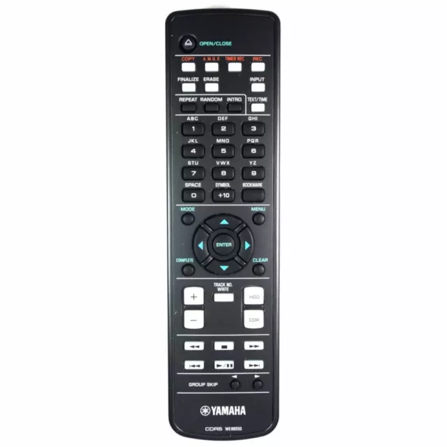 Genuine Yamaha CDR-HD1500DVD HiFi Remote Control