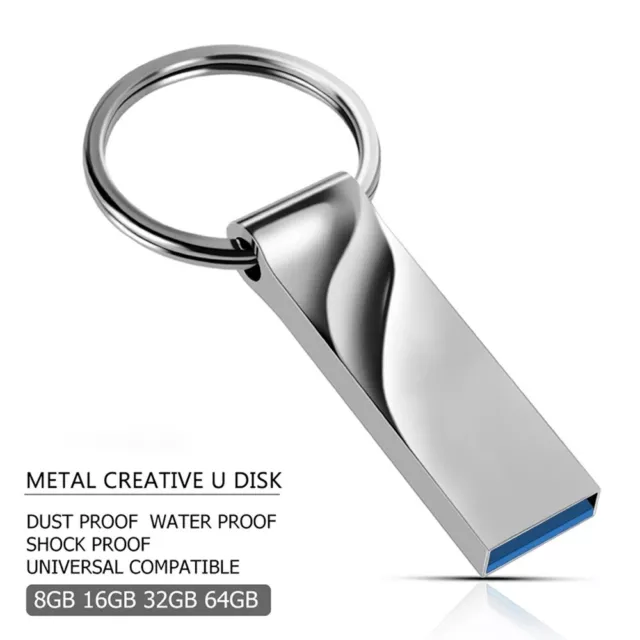 Pendrive de metal, unidad flash usb 32GB