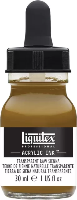 Liquitex 4260332 flüssige Professional Acrylfarben Ink 30 ml Airbrush hochpigmen