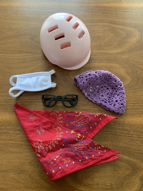 Doll Accessories Set Includes American Girl Julie’s Cap Hat Fits 18 Inch Dolls