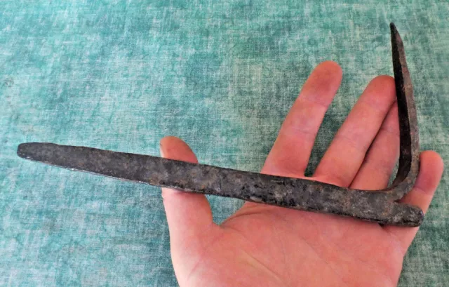 Antique / Vintage Iron Hook / Spike Blacksmith Made