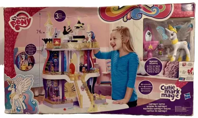 My Little Pony Mio Mini Pony Canterlot Castle Princess Celestia Hasbro 2015 74Cm