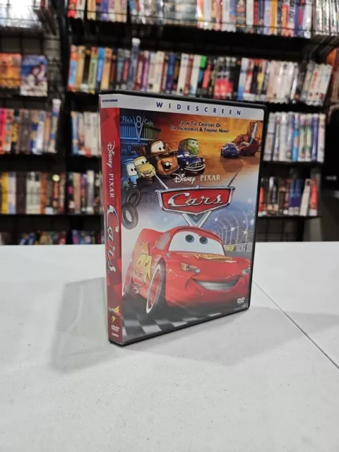 Cars (Single-Disc Widescreen Edition) - DVD - VERY GOOD 🇺🇲 BUY 2 GET 1 FREE 🌎