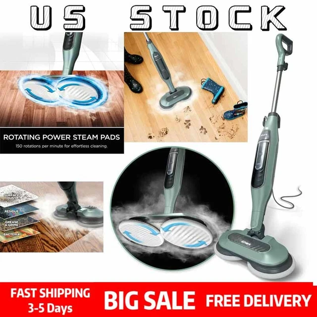 STEAM & SCRUB AllinOne Scrubbing and Sanitizing Hard Floor Steam Mop