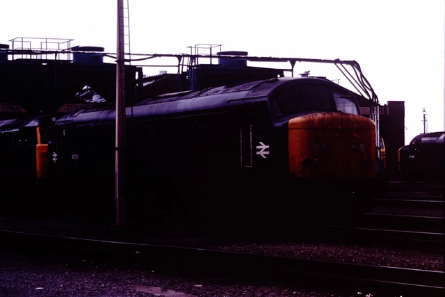 1981 BRITISH RAIL BR Diesel Electric Class 46 Loco Railway Slide 989 £3