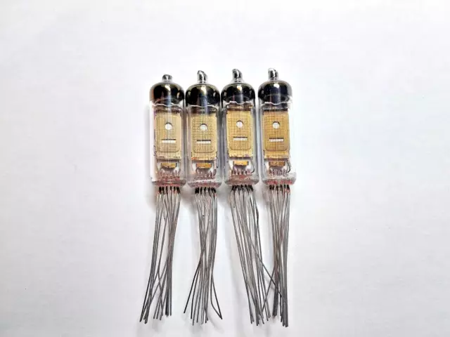 4 pcs IV-1 / IV1 / ИВ-1 Nixie Era VFD Tubes à vide même date NOS NOUVEAU